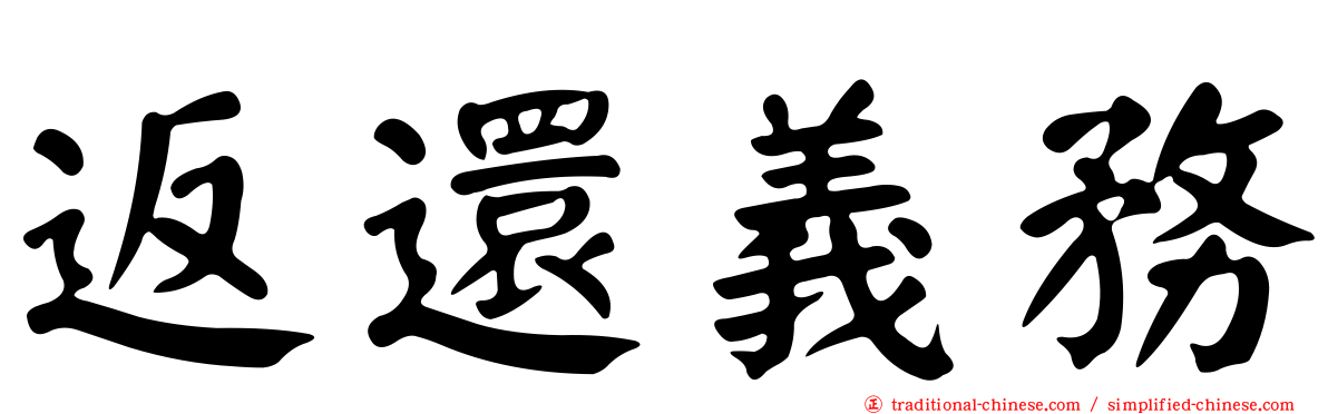 返還義務