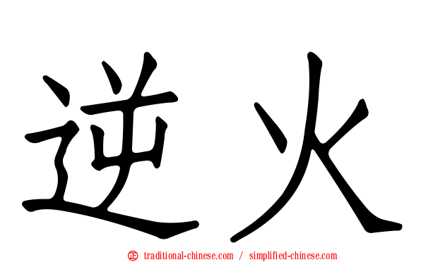 逆火