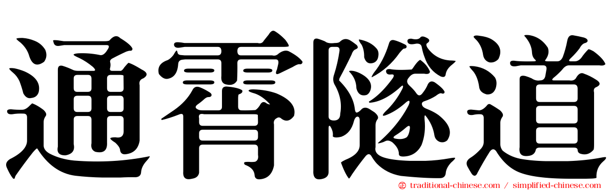 通霄隧道