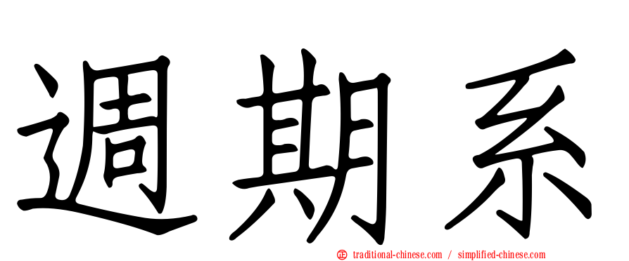 週期系