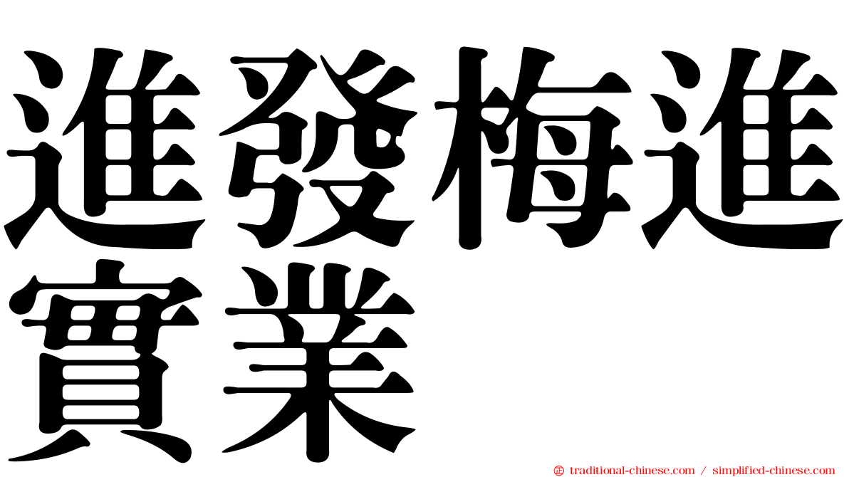進發梅進實業