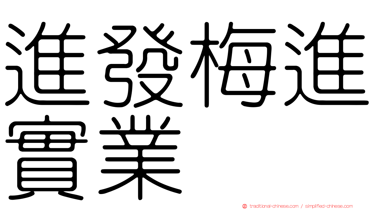 進發梅進實業