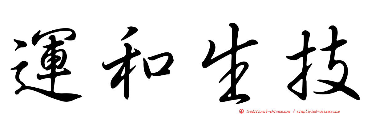 運和生技