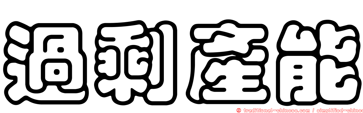 過剩產能
