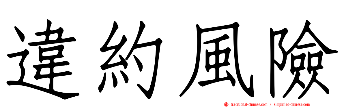 違約風險