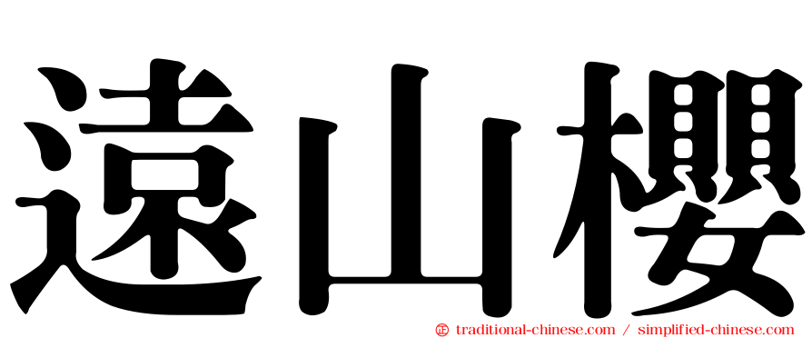遠山櫻