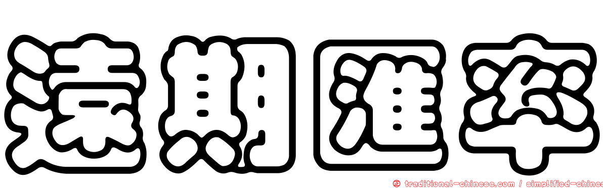 遠期匯率