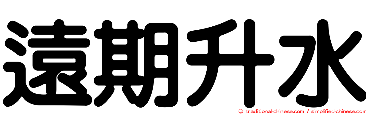 遠期升水
