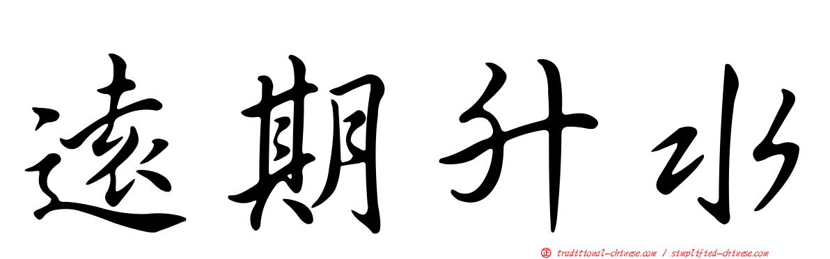遠期升水