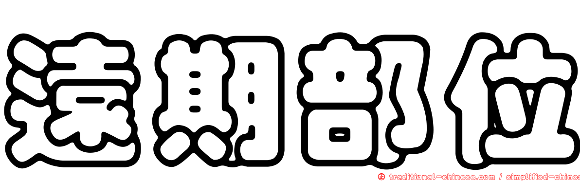 遠期部位