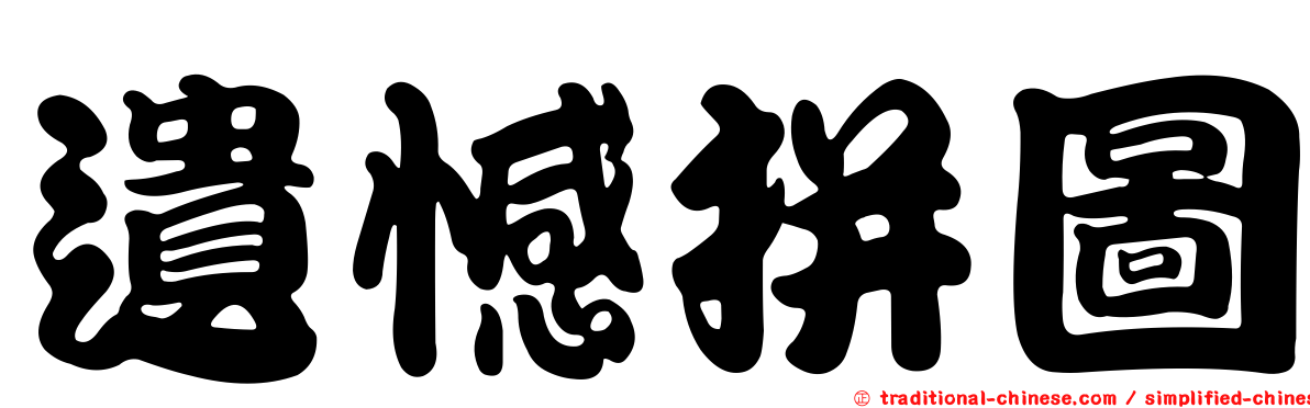 遺憾拼圖