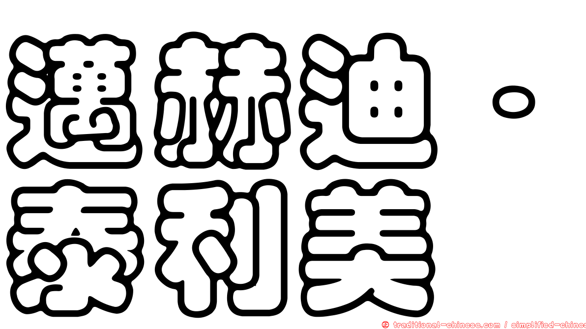 邁赫迪·泰利美