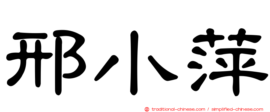邢小萍