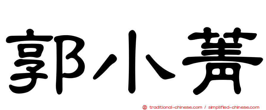 郭小菁