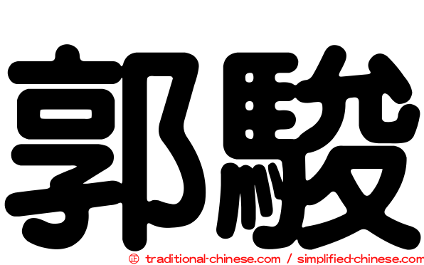 郭駿