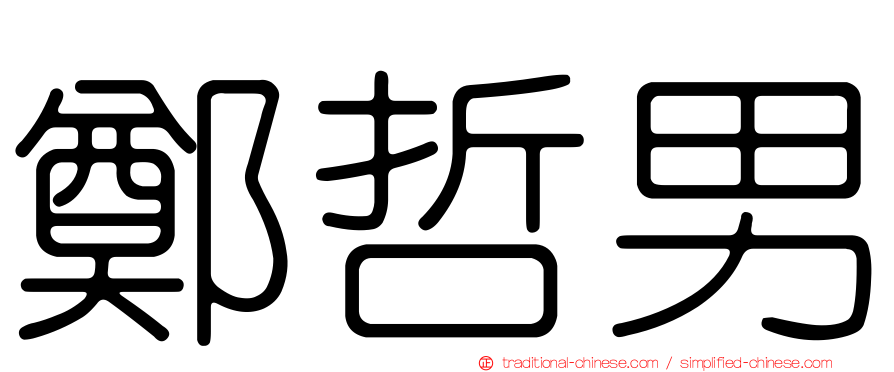 鄭哲男