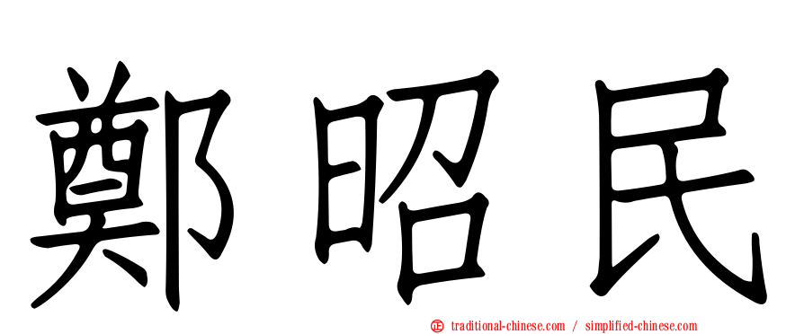 鄭昭民