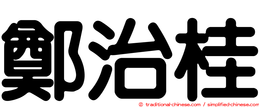 鄭治桂