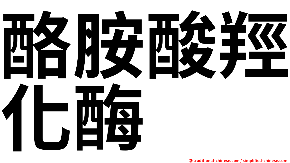 酪胺酸羥化酶