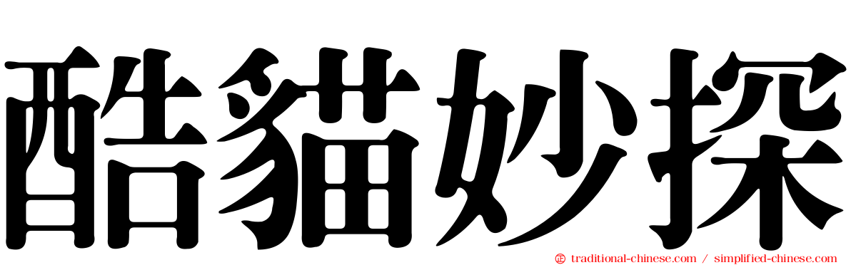 酷貓妙探