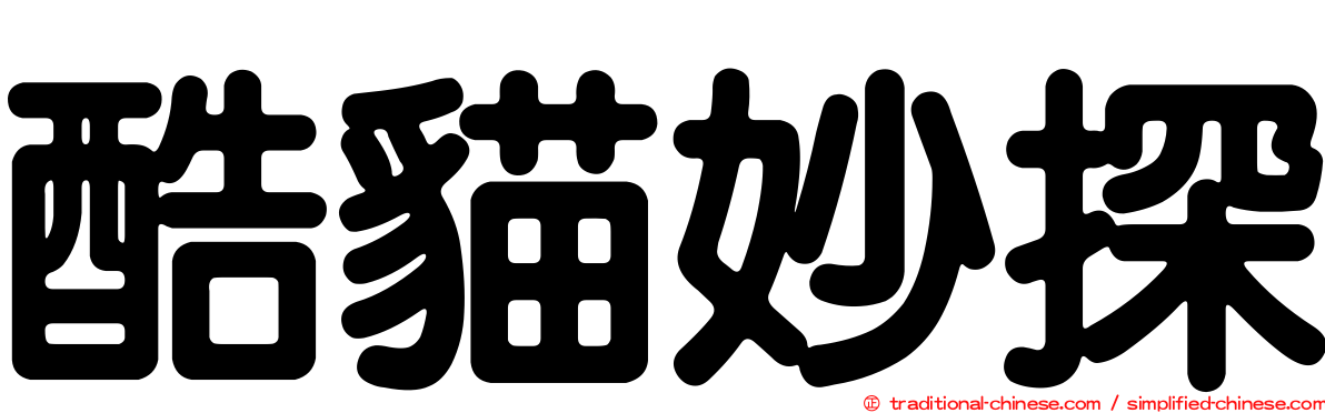 酷貓妙探