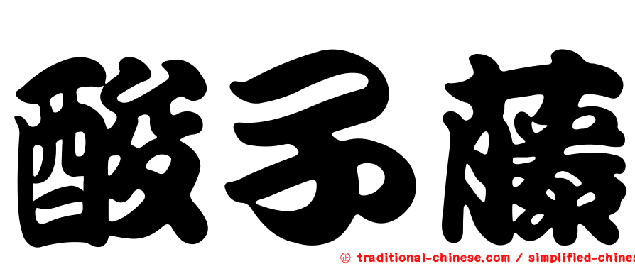酸子藤