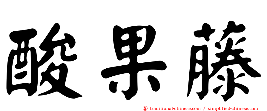 酸果藤