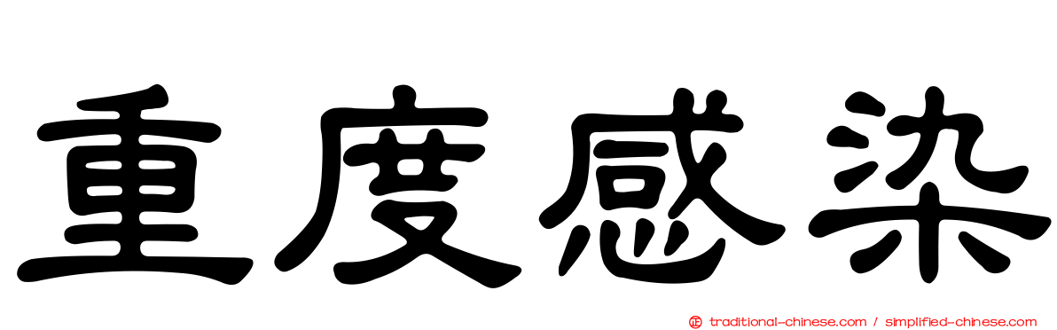 重度感染