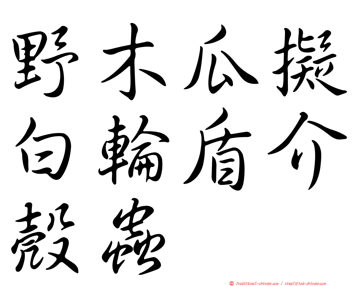 野木瓜擬白輪盾介殼蟲