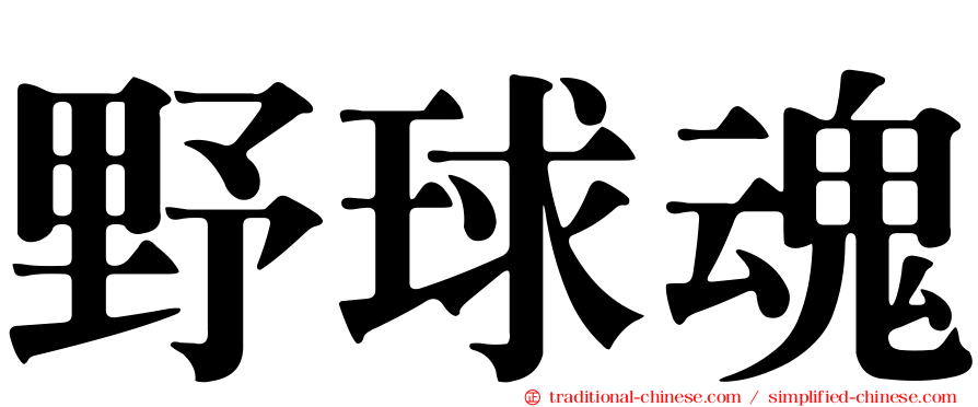 野球魂