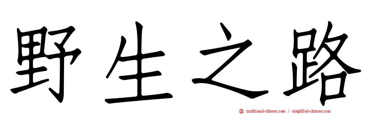 野生之路