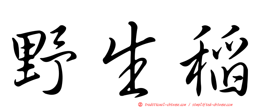 野生稻