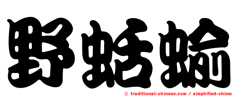 野蛞蝓