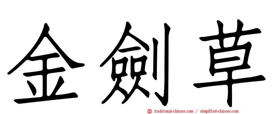 金劍草