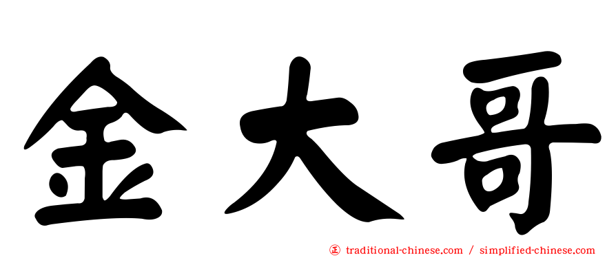 金大哥