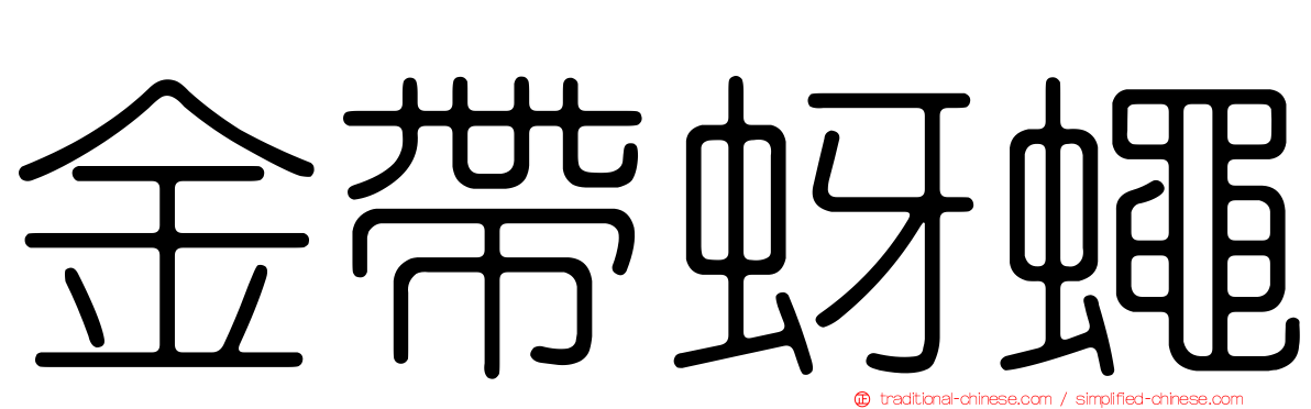 金帶蚜蠅