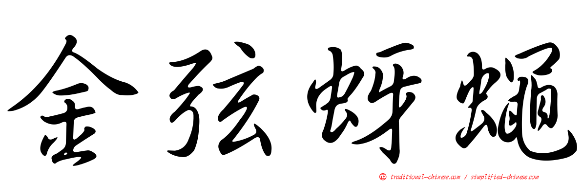 金弦蚜蠅