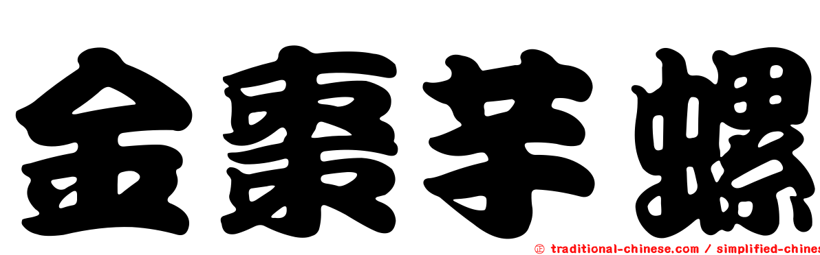 金棗芋螺