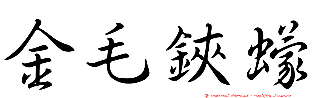 金毛鋏蠓