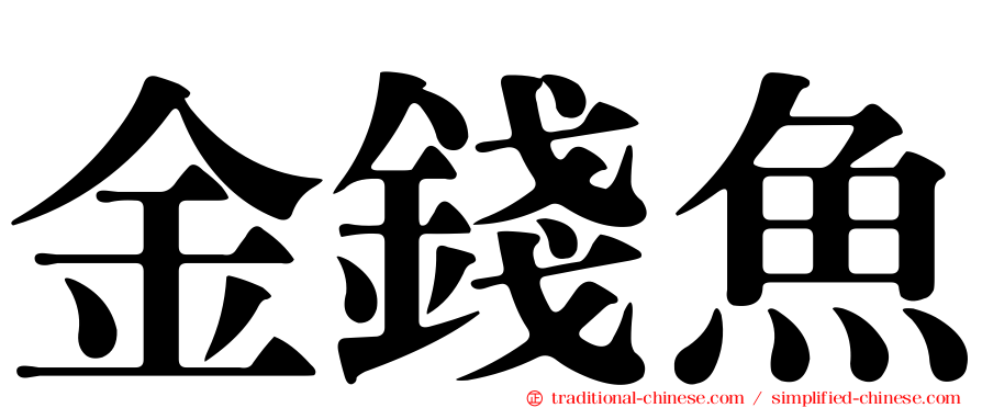 金錢魚