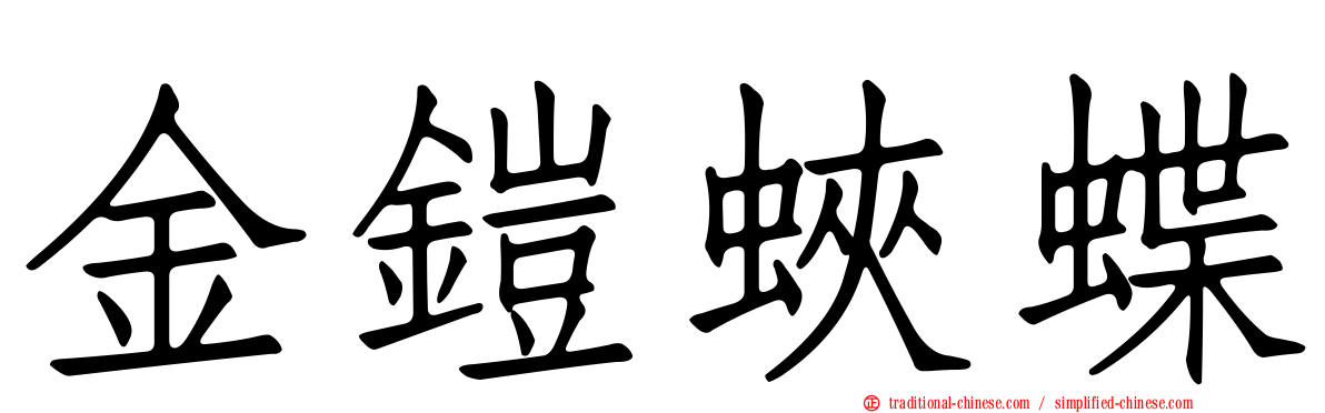 金鎧蛺蝶