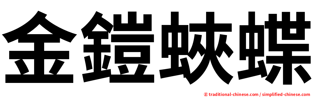 金鎧蛺蝶