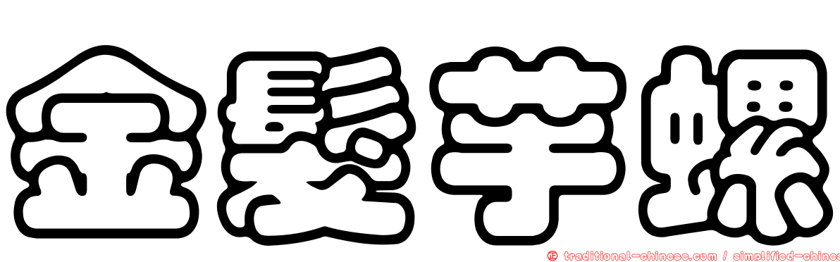金髮芋螺