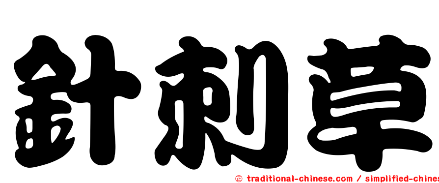 針刺草