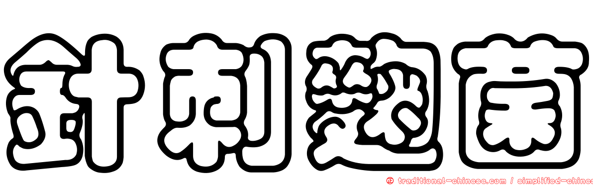 針刺麴菌