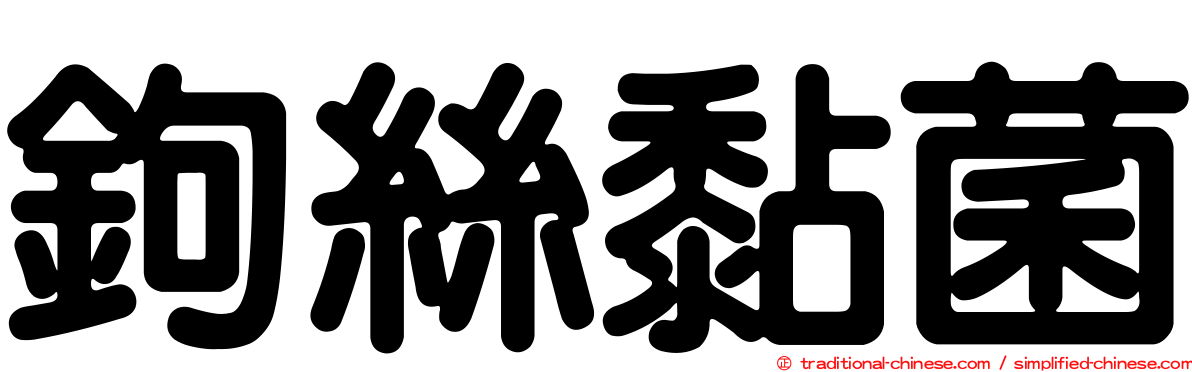 鉤絲黏菌