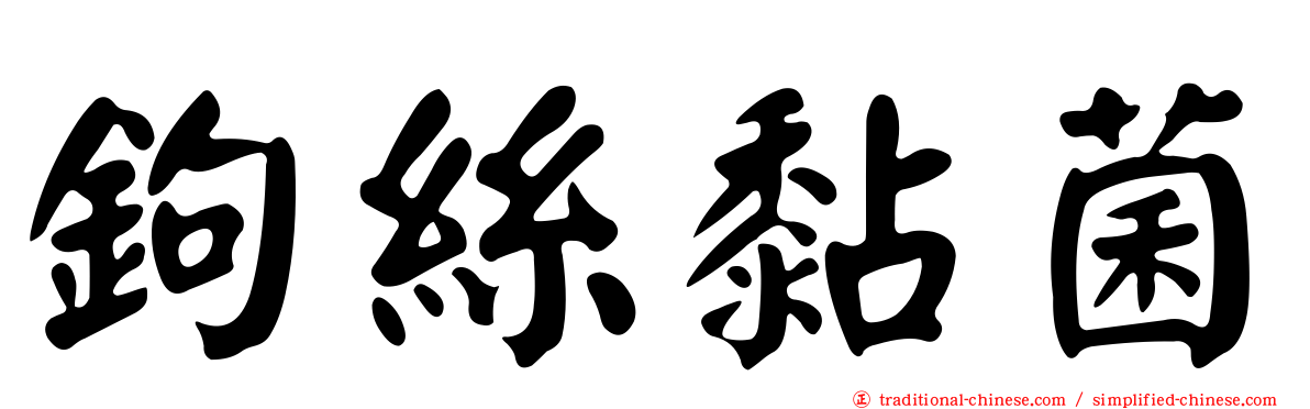 鉤絲黏菌