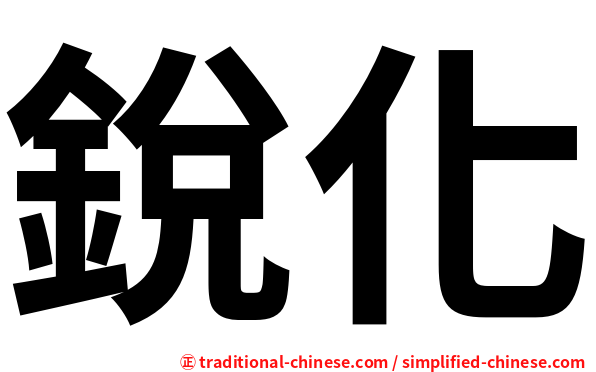 銳化