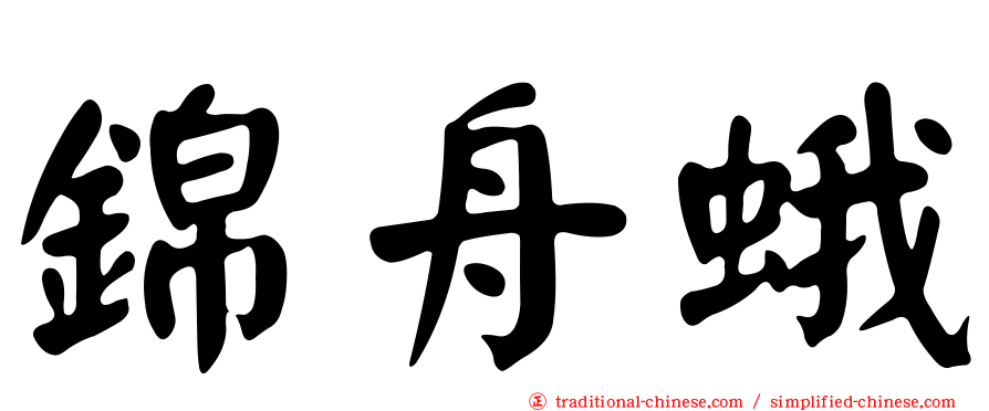 錦舟蛾