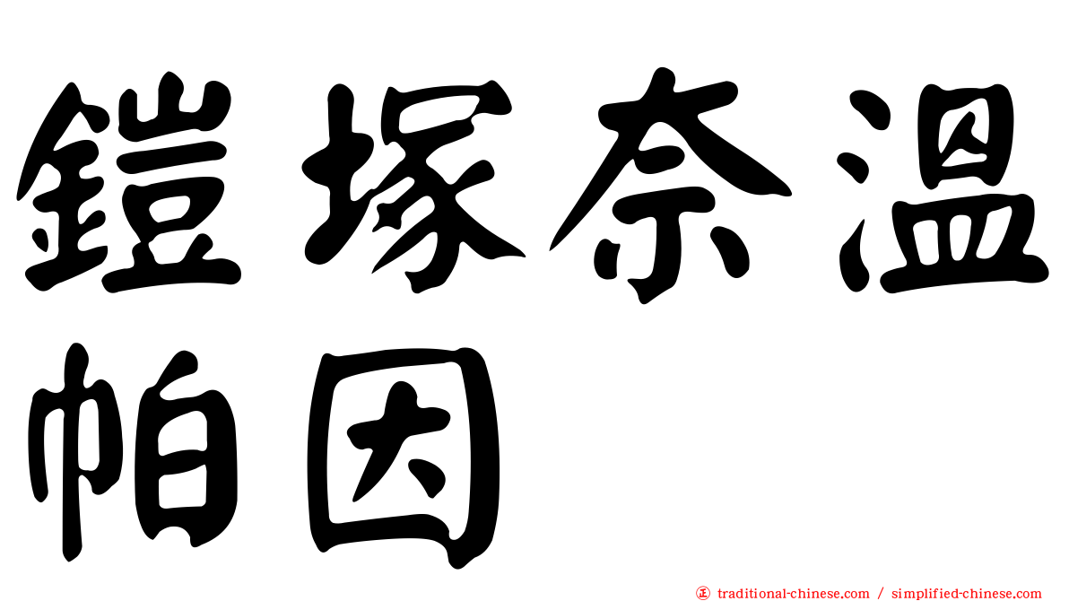 鎧塚奈溫帕因